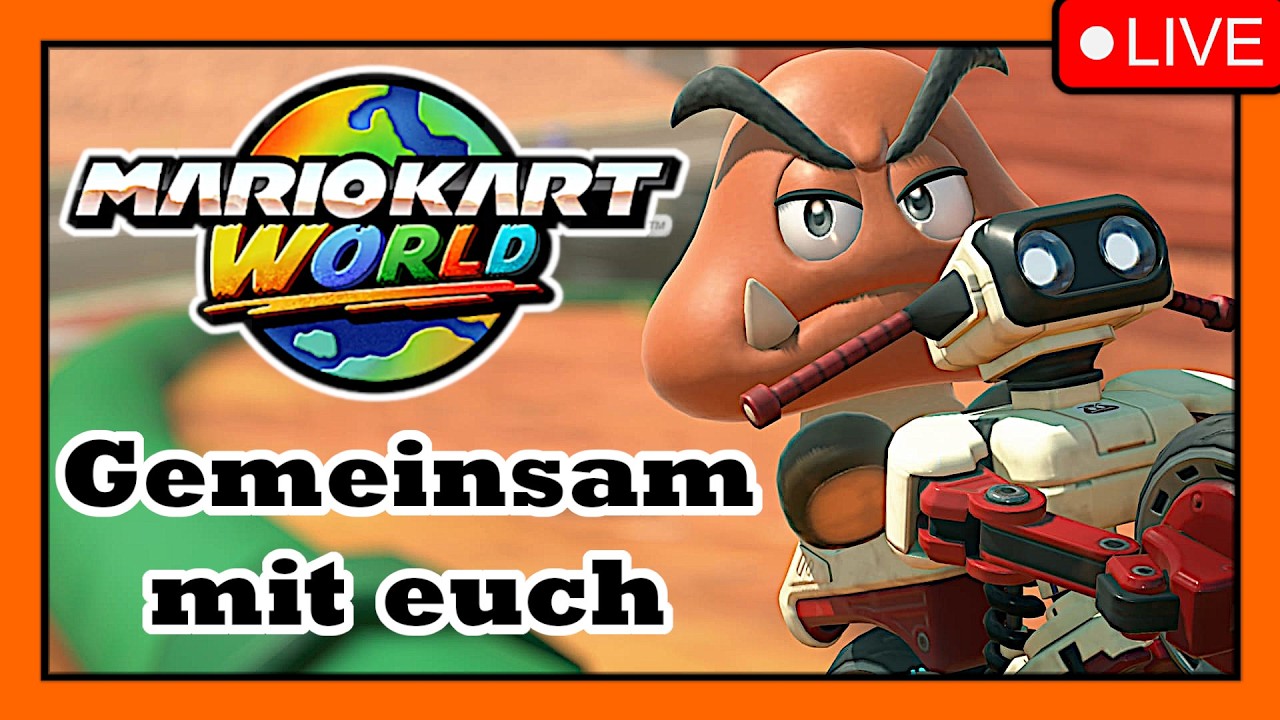 Könnt ihr einen Gumba an die Wand fahren? ⛽ MARIO KART WORLD ONLINE