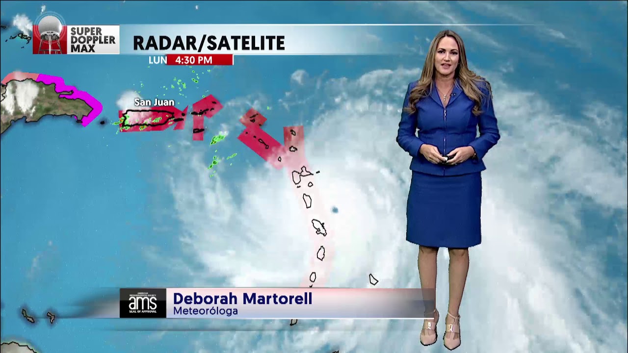 Huracán María ya es Categoría 5 PENDIENTES Septiembre 18 2017