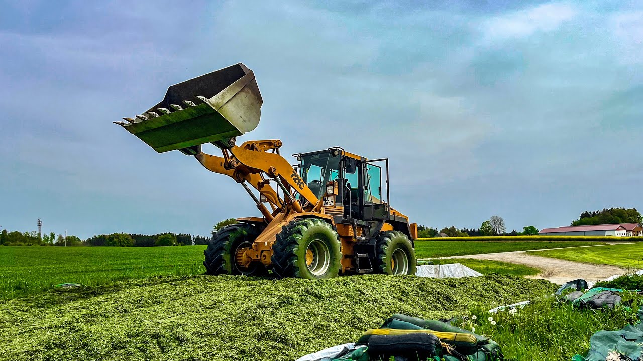 Let‘s Drive Silowalzen | Case 721c Radlader | Grassilage