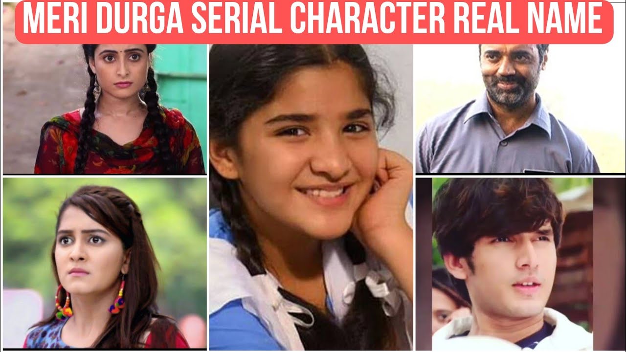 Meri Durga. guess the meri Durga serial character real name by picture. meri Durga serial star cast.