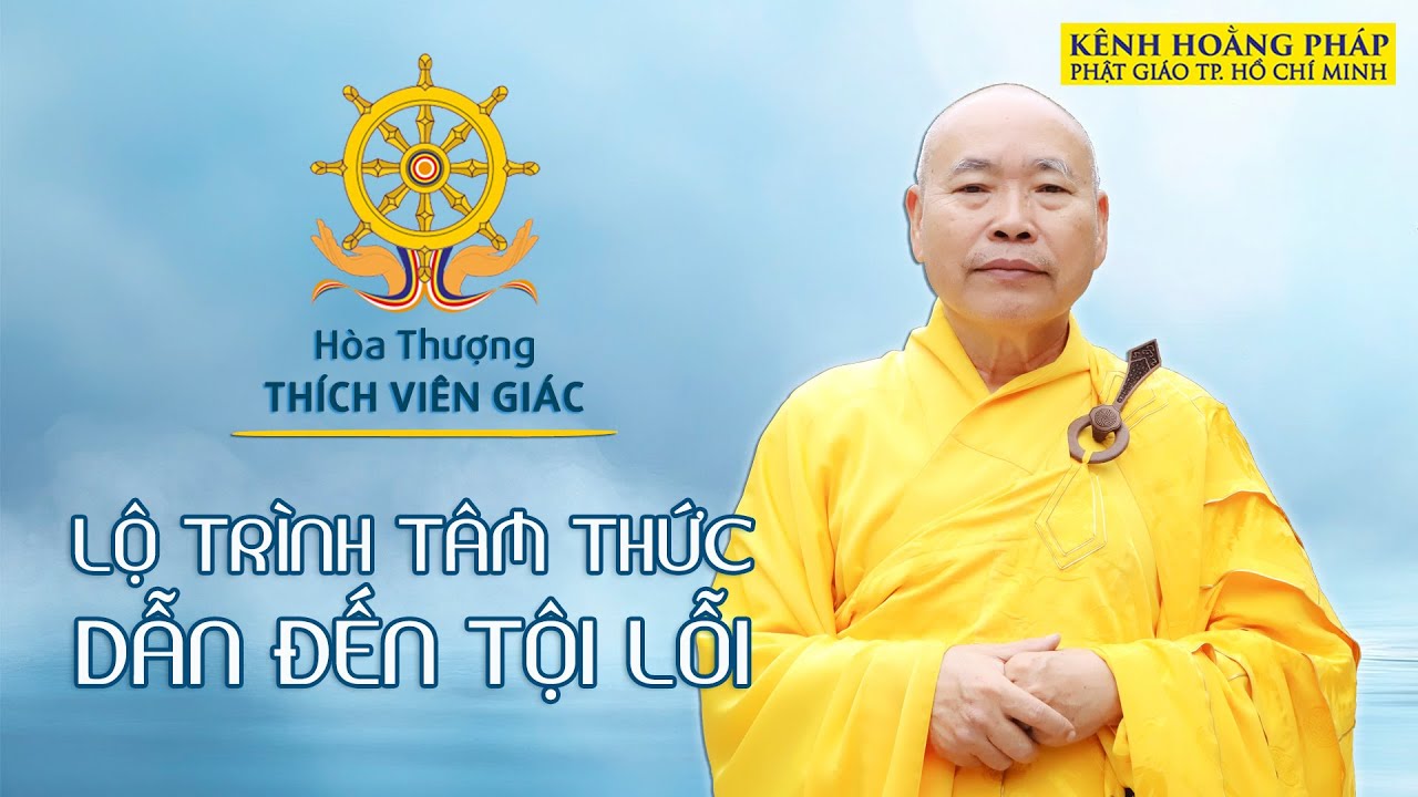 LỘ TRÌNH TÂM THỨC DẪN ĐẾN TỘI LỖI || HÒA THƯỢNG THÍCH VIÊN GIÁC