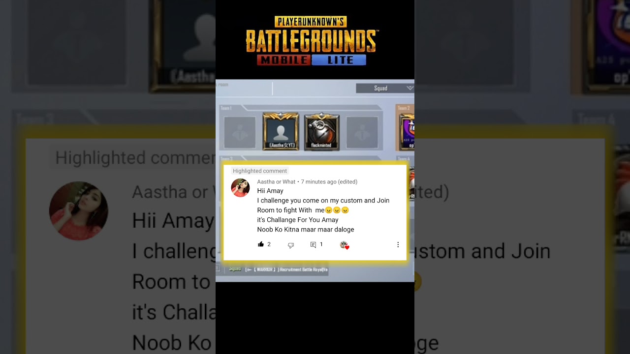 Solo Challange By Girl Gamer @Aasthaorwhat #pubg #challange #solochallenge #solovsolo #youtubrshorts