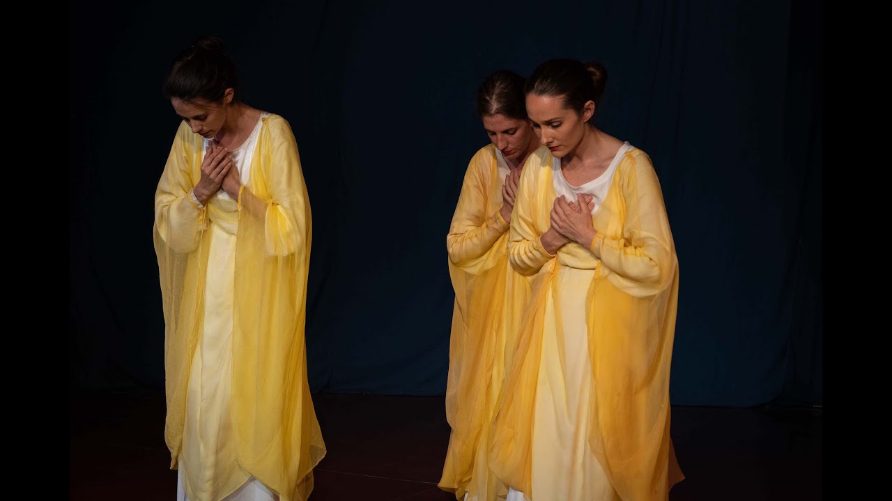 Bach - Concerto for two violins in D minor BWV 1043 - Eurythmy performance - Spectacle d'eurythmie