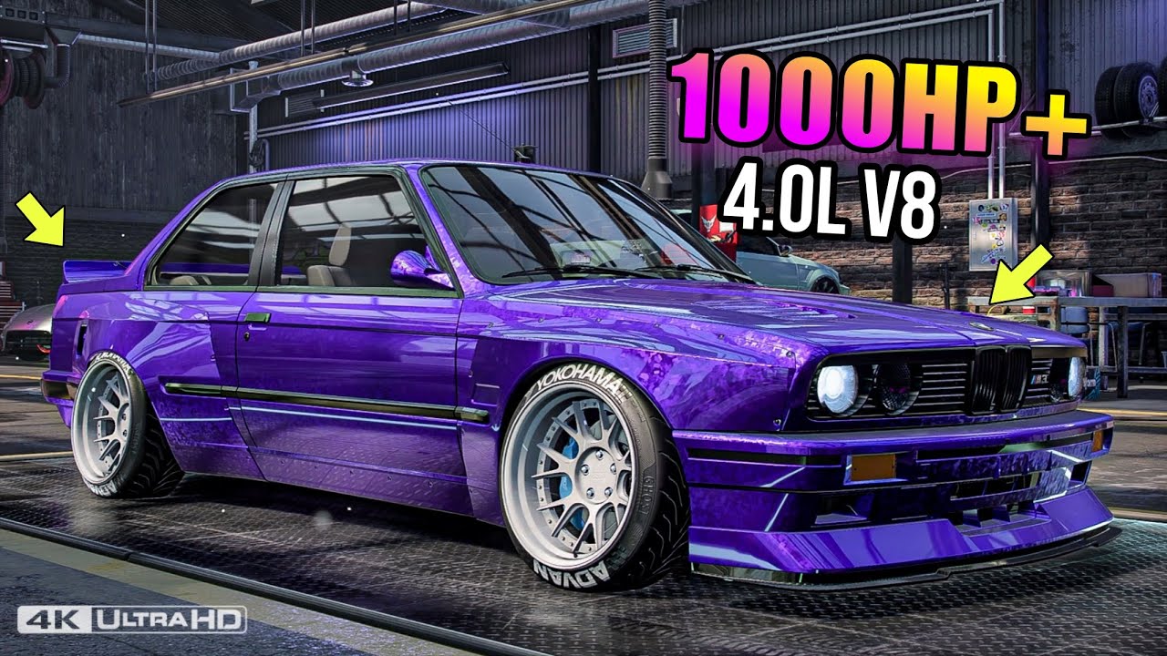 80s BMW with 1000HP… This Should Be Illegal in NFS Heat