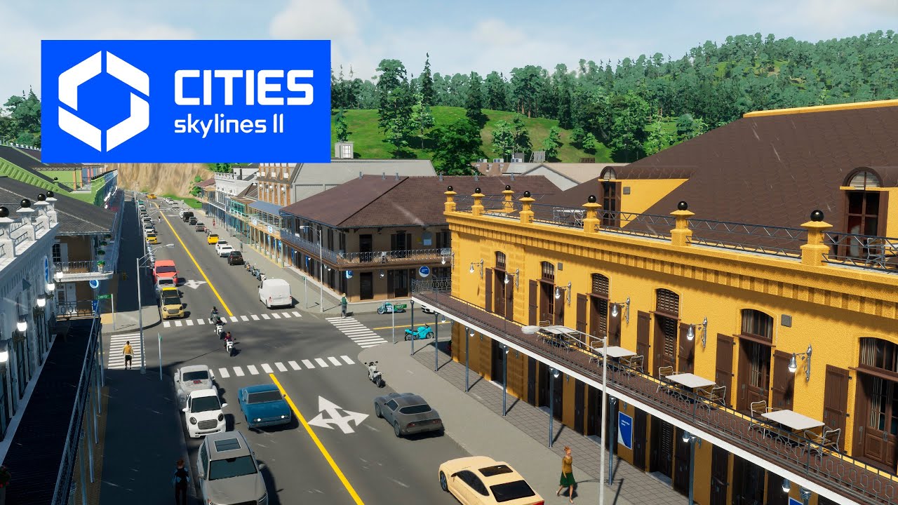 Cities Skylines 2 - Bridges & Ports - Дома старого фонда! #37