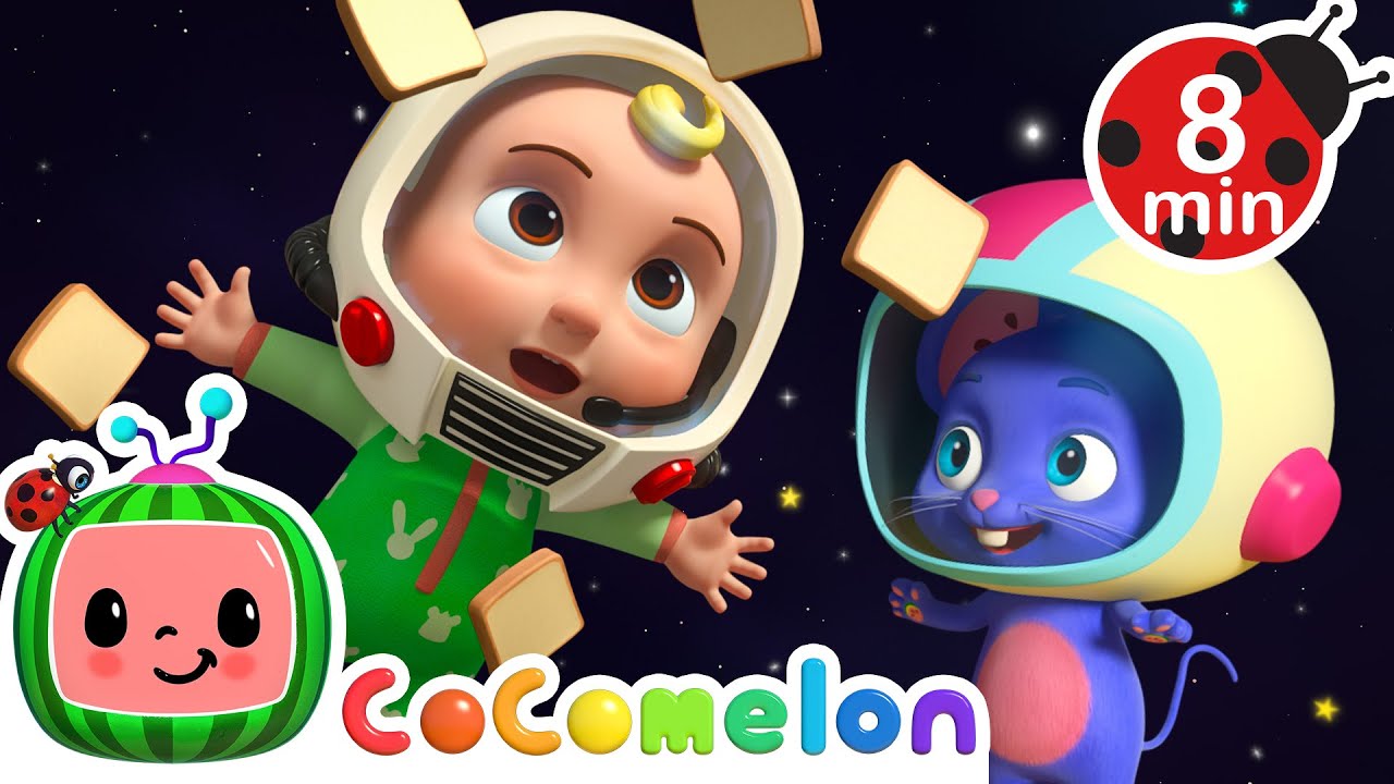 Starship Peanut Butter! 🌠| CoComelon Animal Time | Animals for Kids
