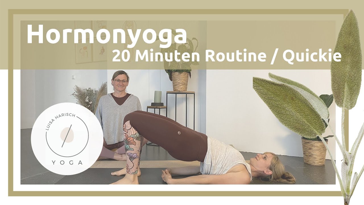 Hormon Yoga | Kurze Hormon Yoga Morgenroutine nach Dinah Rodriguez bei PMS, Kinderwunsch, Menopause