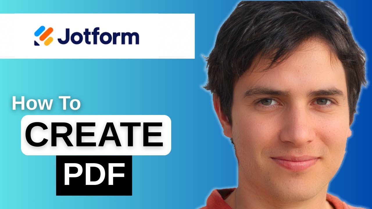 How To Create A PDF Document In Jotform
