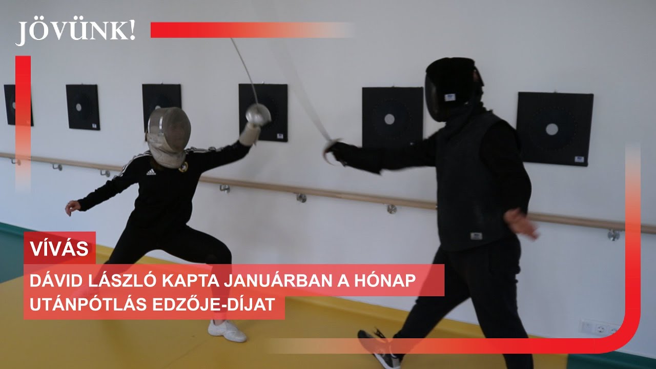 Dávid László kapta januárban A hónap utánpótlás edzője-díjat 🤺 VÍVÁS