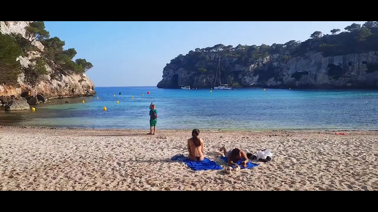 MENORCA Cala Macarella #menorca #beachwalk #beachvibes #balearicislands