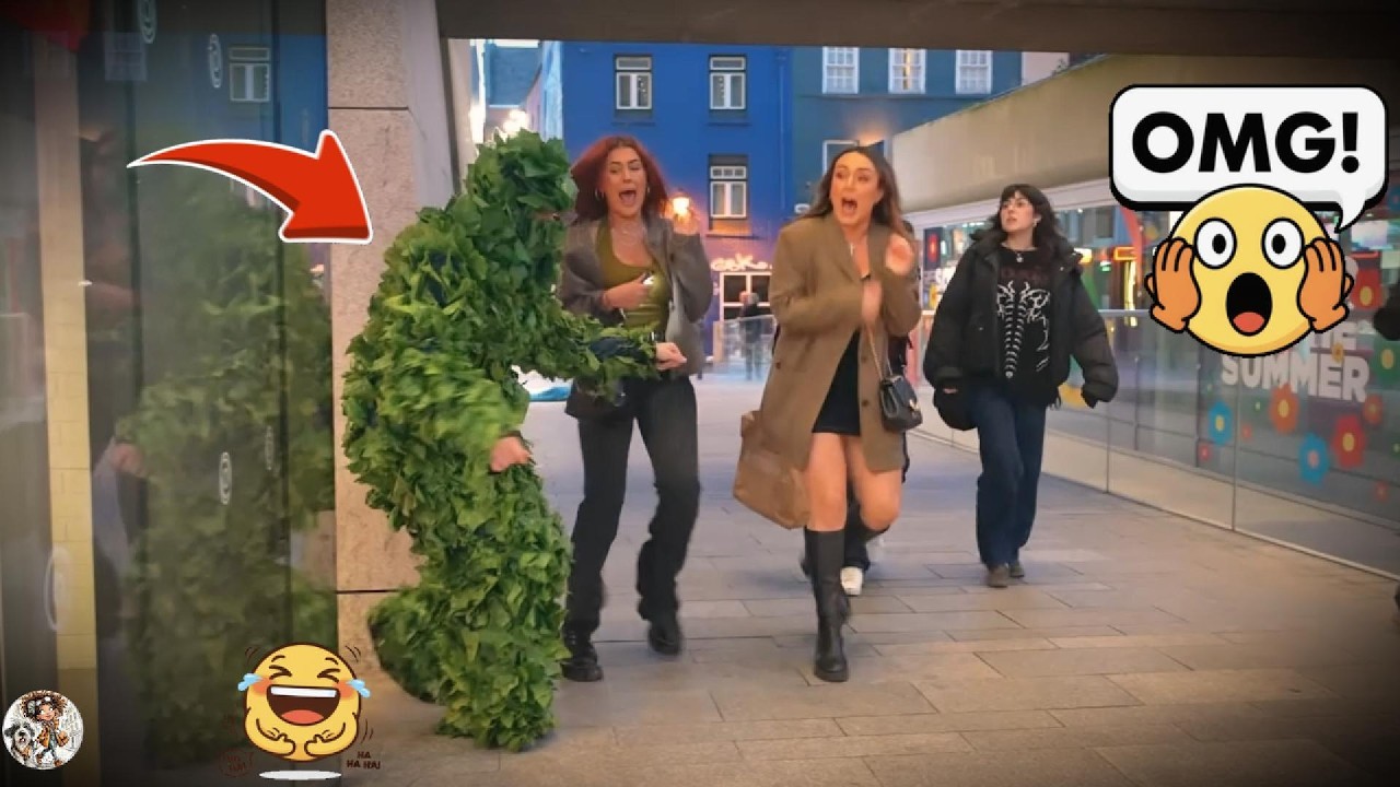 Nobody Expected the Bush to Move 😳 | Bushman Prank