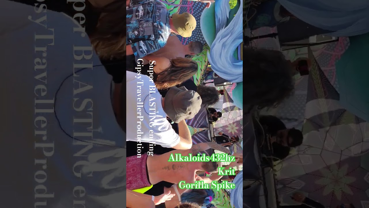 Blasting ending performance freestyle  Alkaloids432hz + Gorilla Spike + Krit #music #party