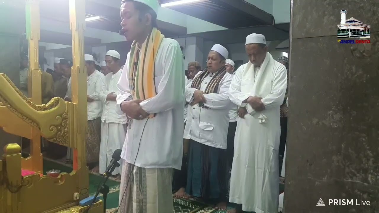 23.03.23 Kamis Sholat Tarawih Masjid Agung Sunan Ampel Surabaya.