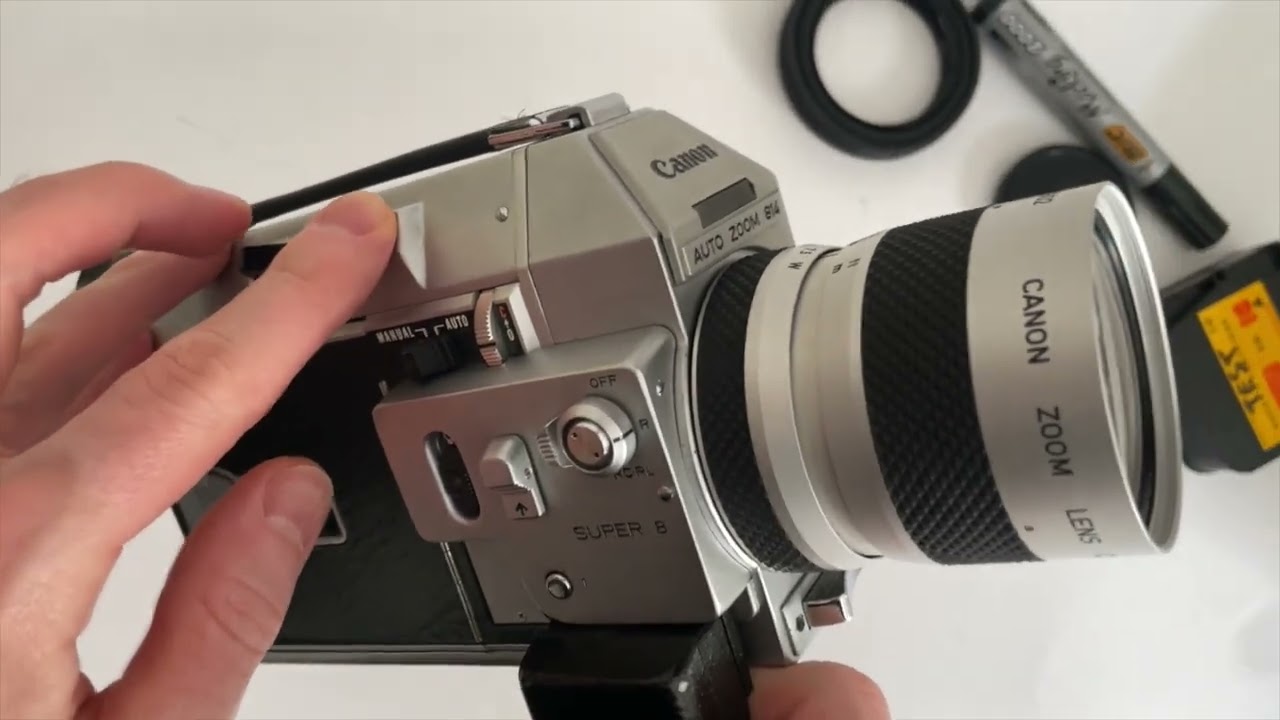 Check Canon Auto Zoom 814 Super 8 Film Camera for Etsy shop