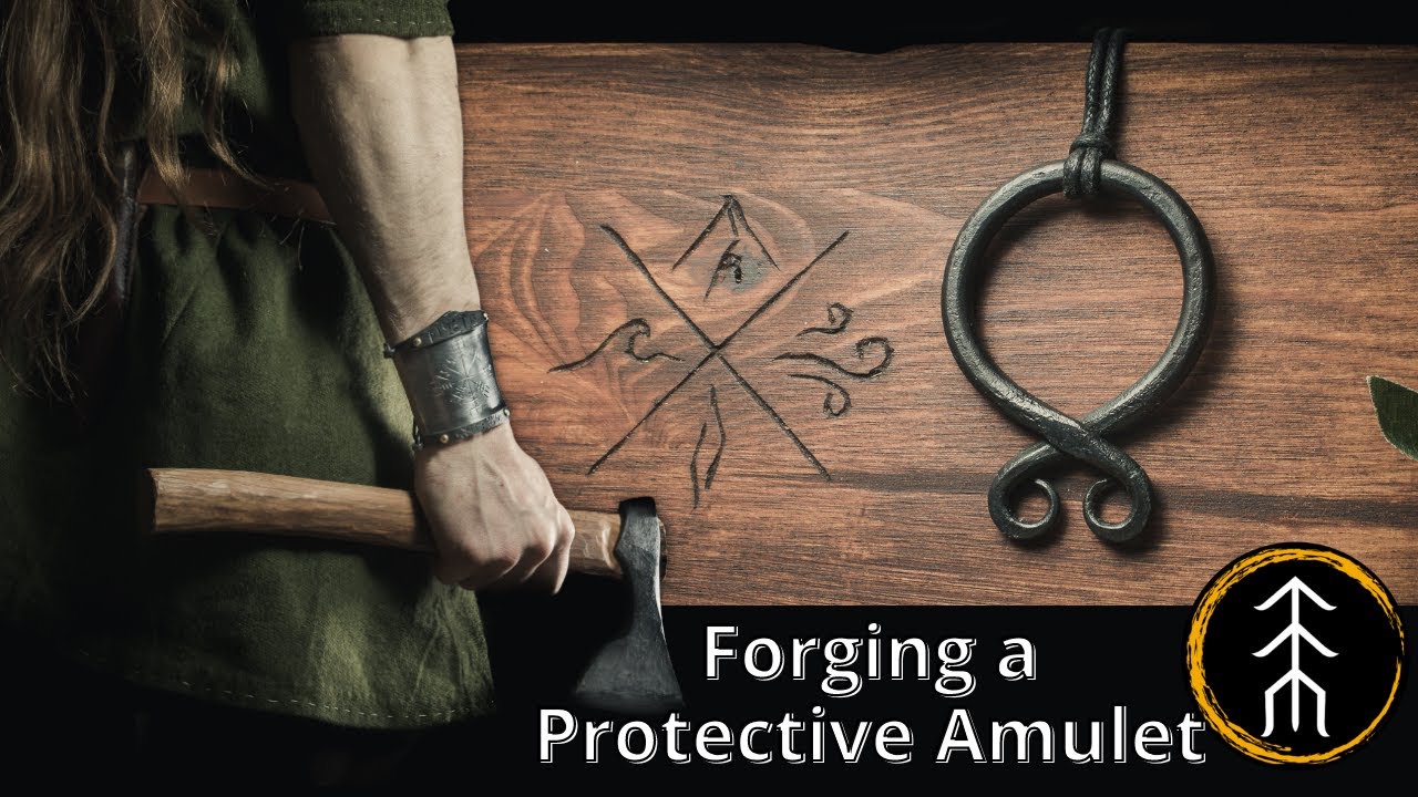 One way to forge a Troll Cross: See the art, beauty and Magic of Blacksmithing