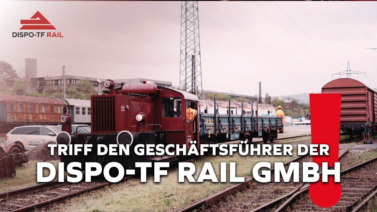 Lokführer werden bei der dispo-Tf Rail GmbH: Der Geschäftsführer im Interview