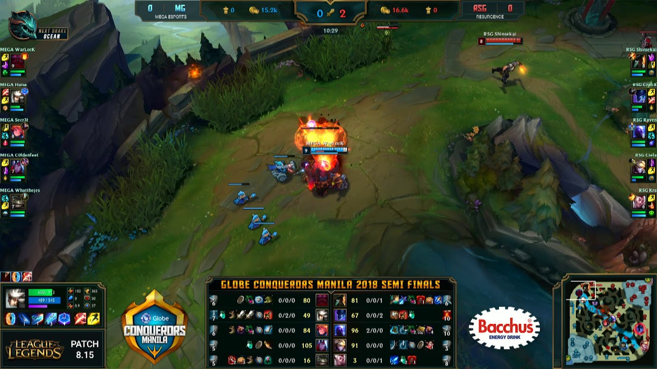 Globe Conquerors Manila 2018 | Semi Finals | MG vs RSG Game 1