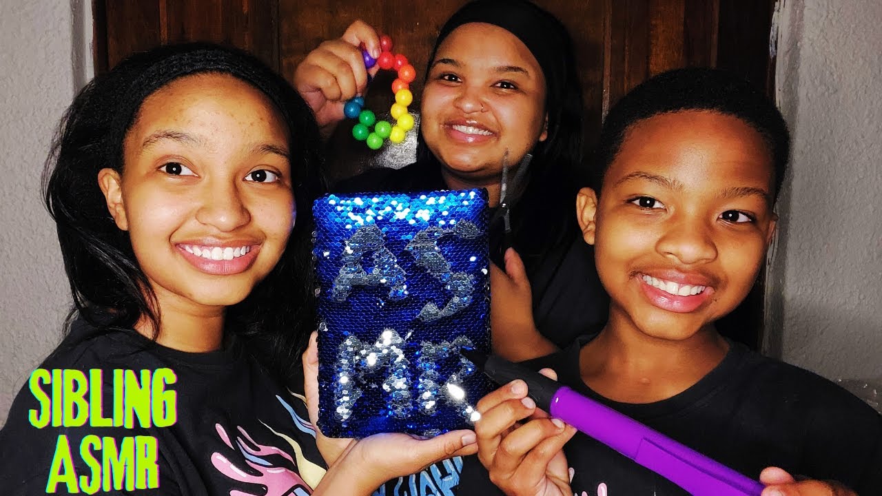 60+ !! FAST TRIGGERS WITH MY SIBLINGS🥰🤗 {ASMR}