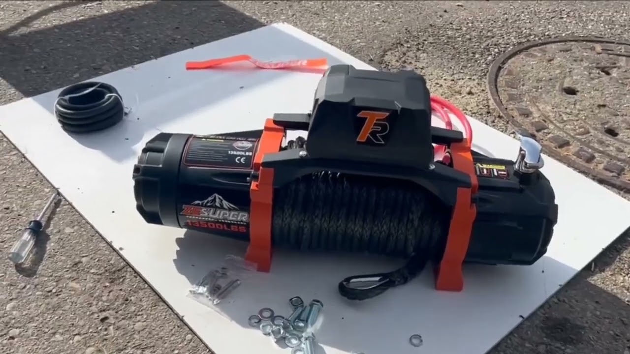 13,500lbs Zesuper winch from Amazon review and install