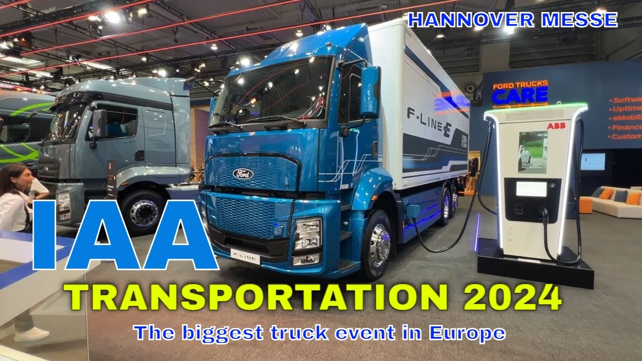 Ford F-Line EV Truck (2025) Walkaround - IAA Transportation 2024