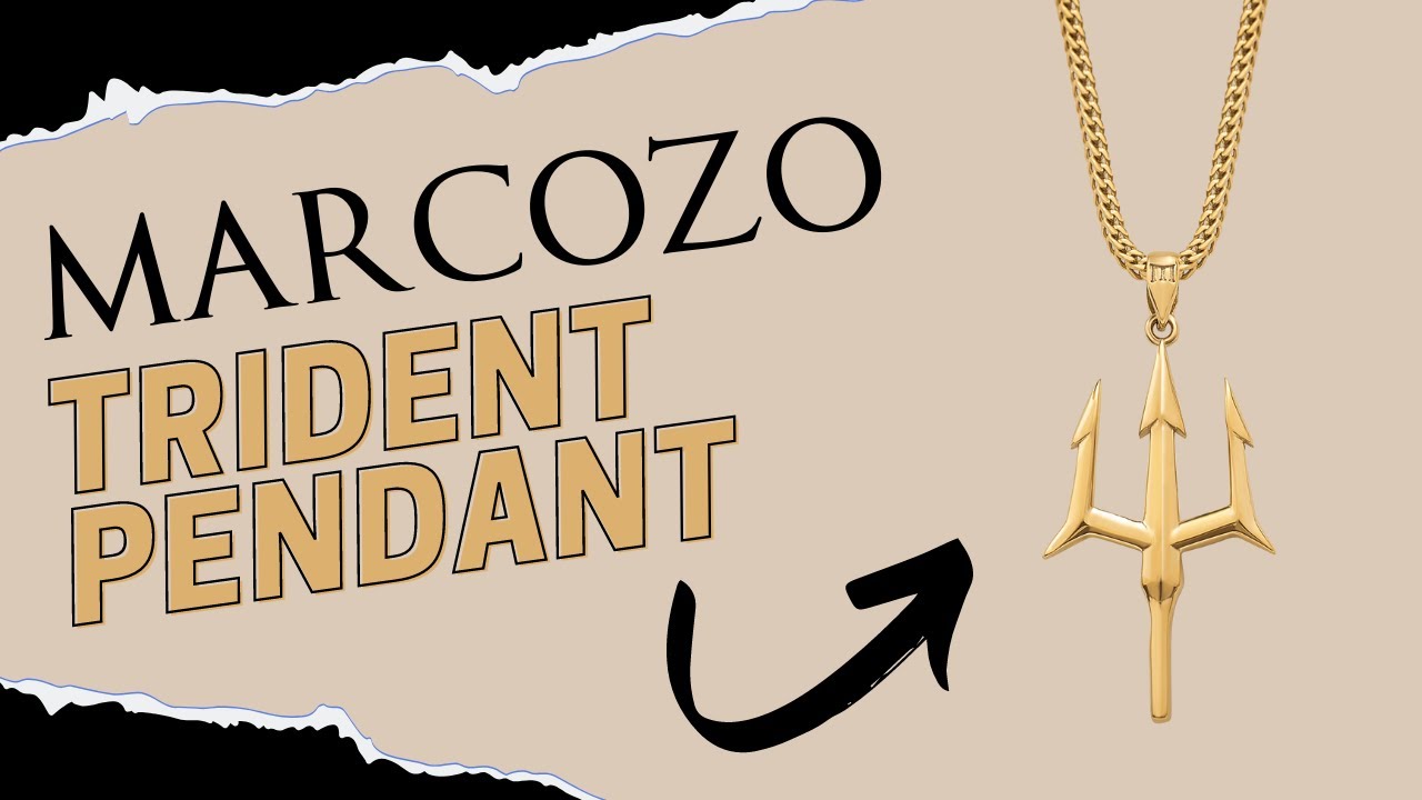 Unboxing the Ultimate Statement Piece: Marcozo Trident Necklace