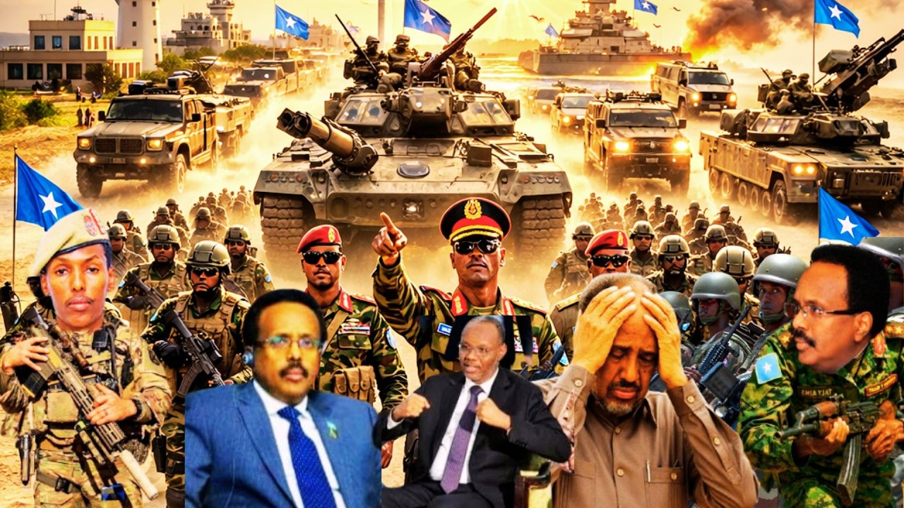 XOG CULUS;Farmaajo oo Awood Ciidan Baydhabo ku Geeyay Laftagareen. Qilaafka Villa Somaliya.