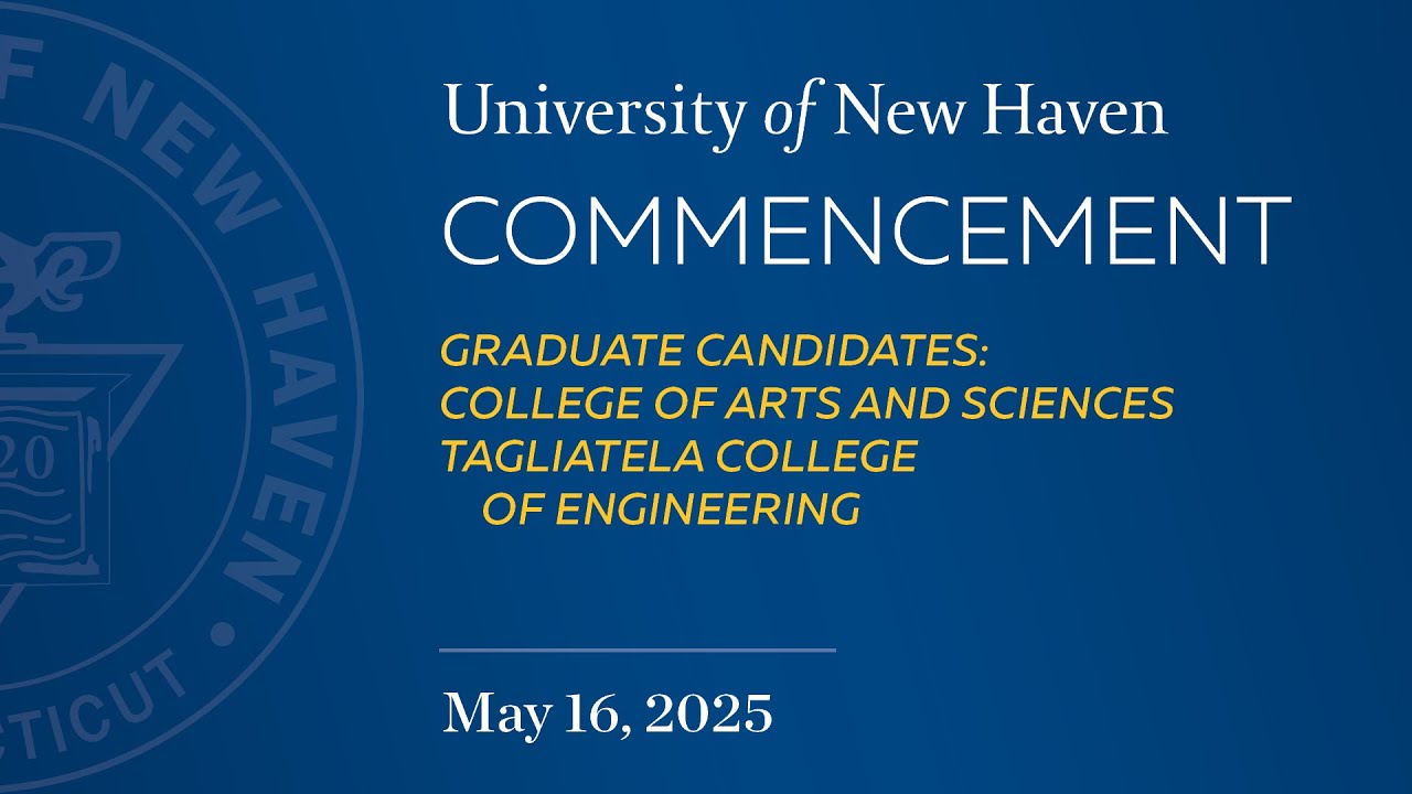 Commencement 2025 - Friday, May 16, 4:30 p.m.