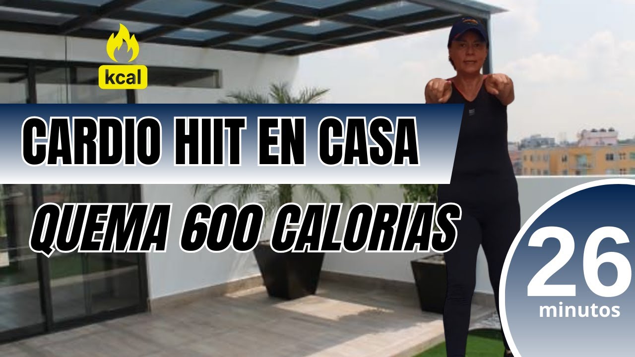 Cardio HIIT 26 Min en Casa | El Entrenamiento Perfecto para Perder Peso +50@Activa_y_Plena50​