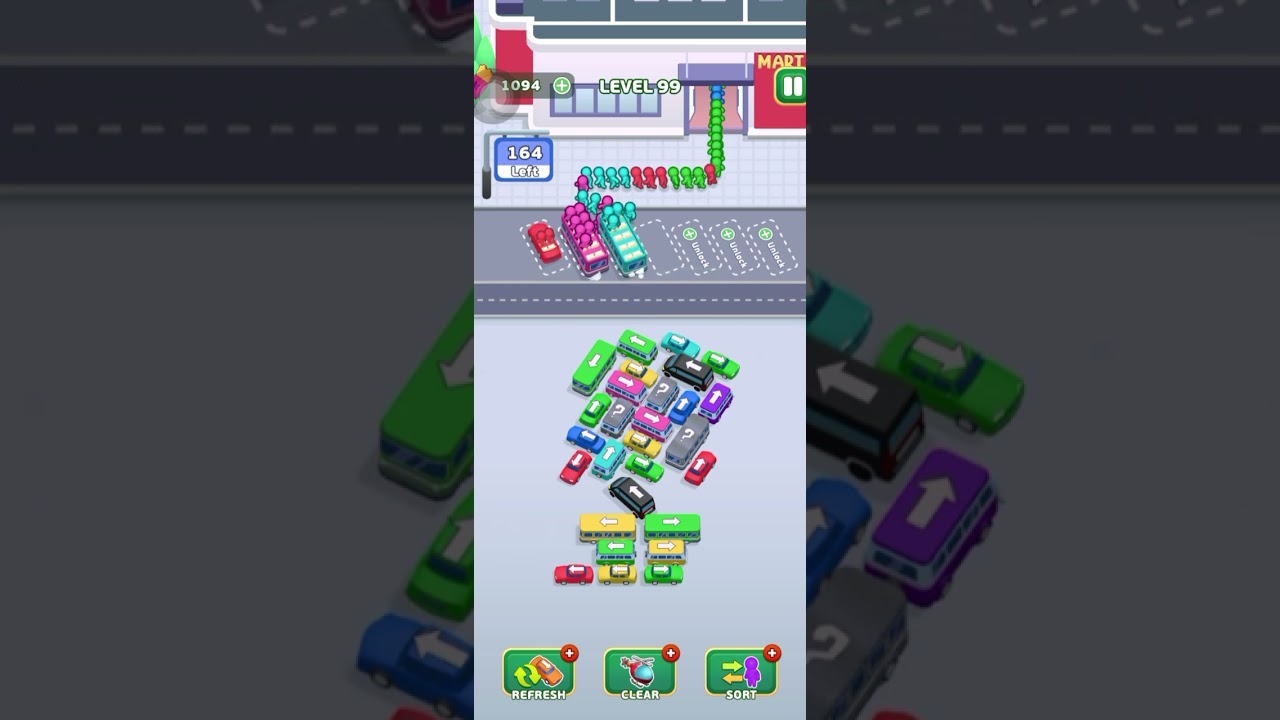 Level 99 | Bus Escape Traffic Jam