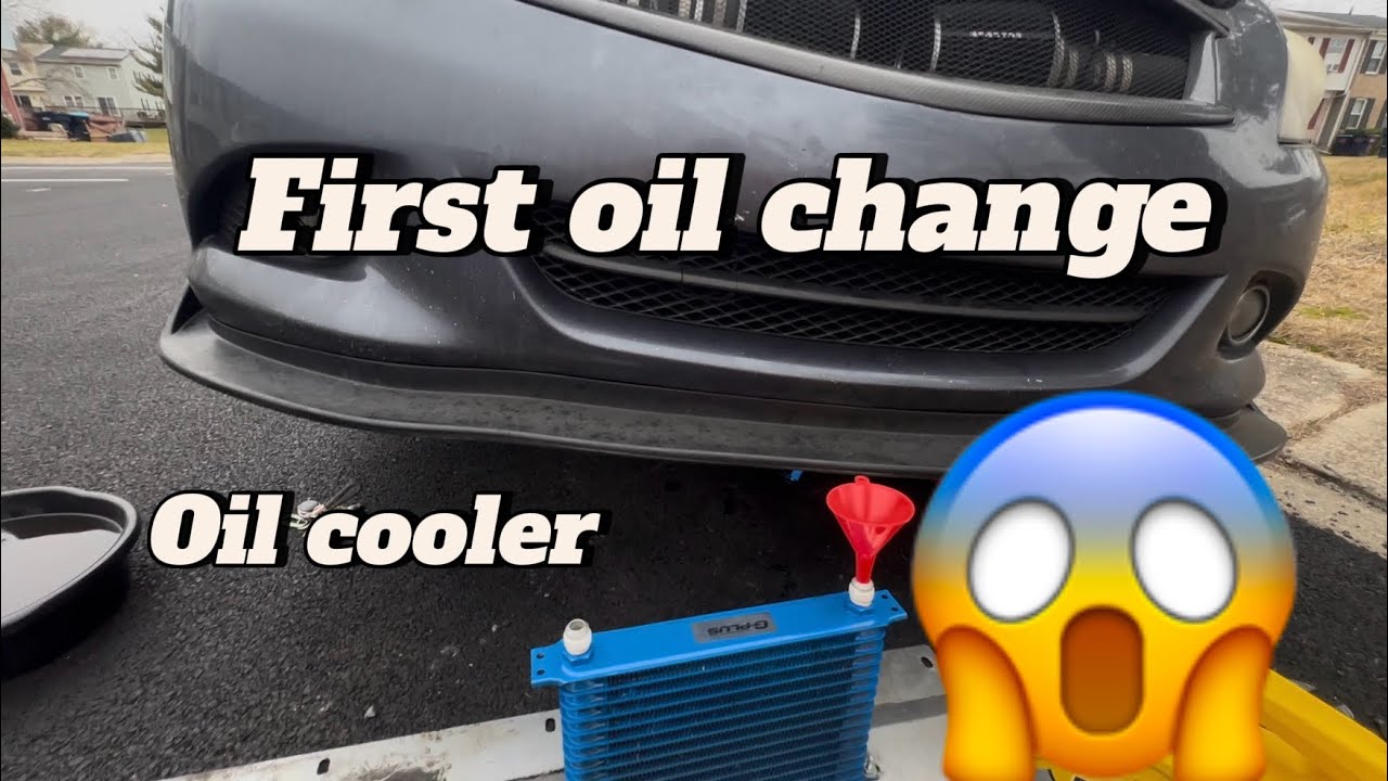 First Oil Change After Adding Oil Cooler On My Infiniti G37x