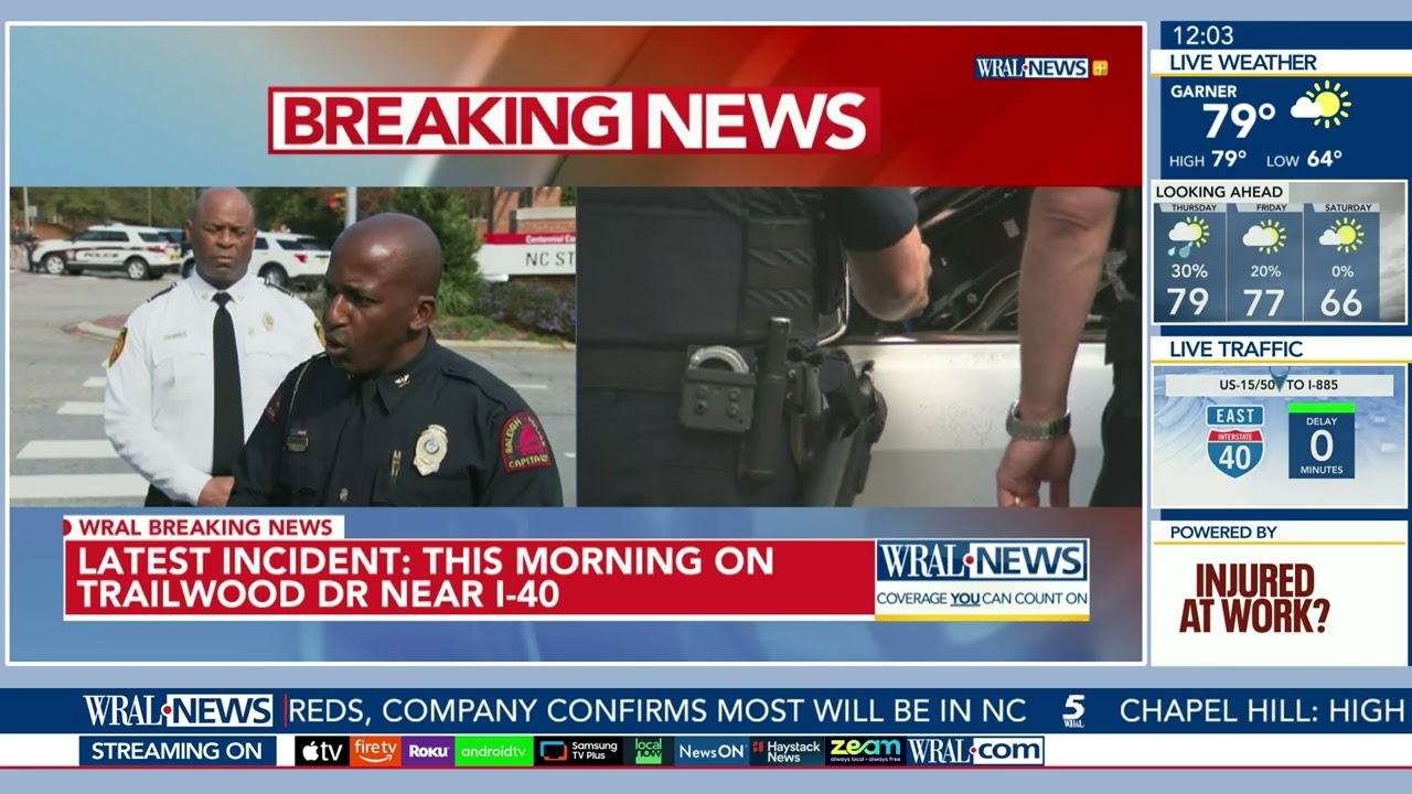 Raleigh Police gives updates on multiple cars shot along I-40: Seventh car hit by gunfire
