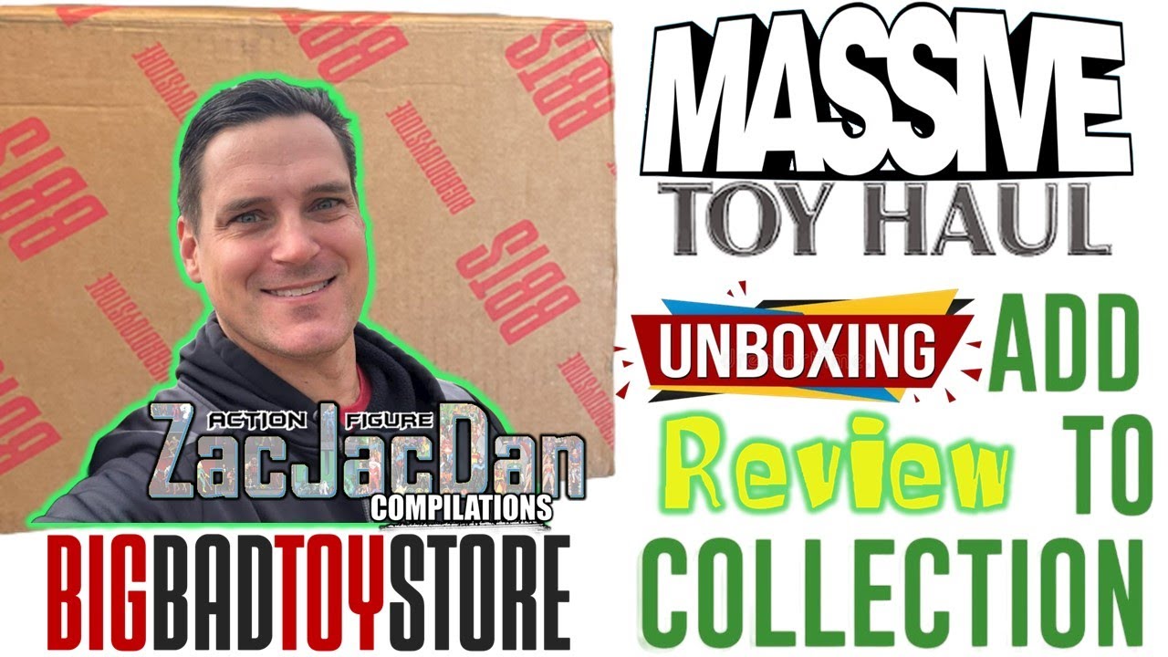 Massive Toy Haul - BBTS mail haul BigBadToyStore unboxing - Figure Reviews - & adding to collection