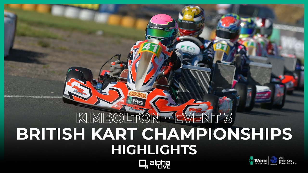 Kimbolton RACE Highlights - Event 3 British Kart Championships