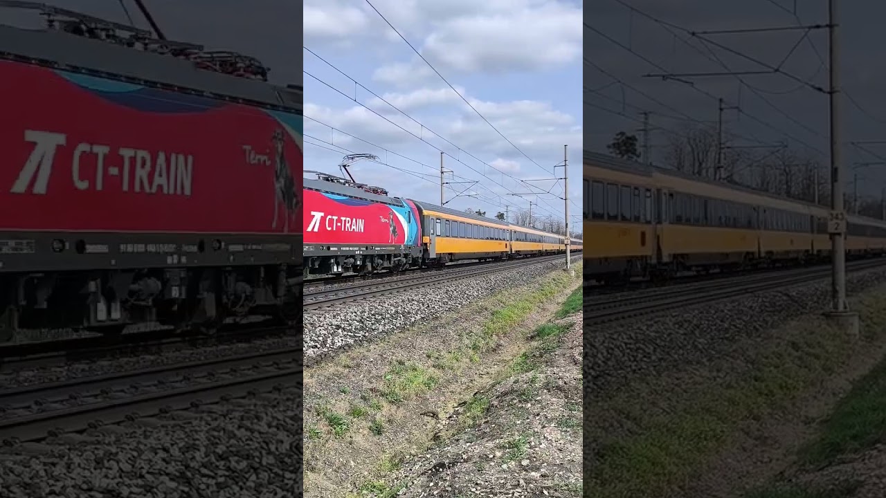 Provoz na prvním koridoru, P4920 Starý Kolín, 12.04.2025