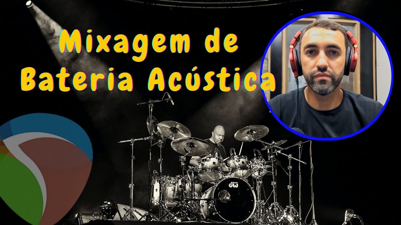 Mixagem de Bateria Acústica