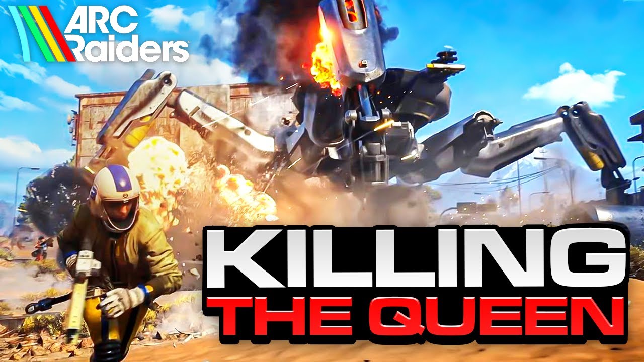 KILLING THE QUEEN IN ARC RAIDERS!! (ft. Omlet & Benny)