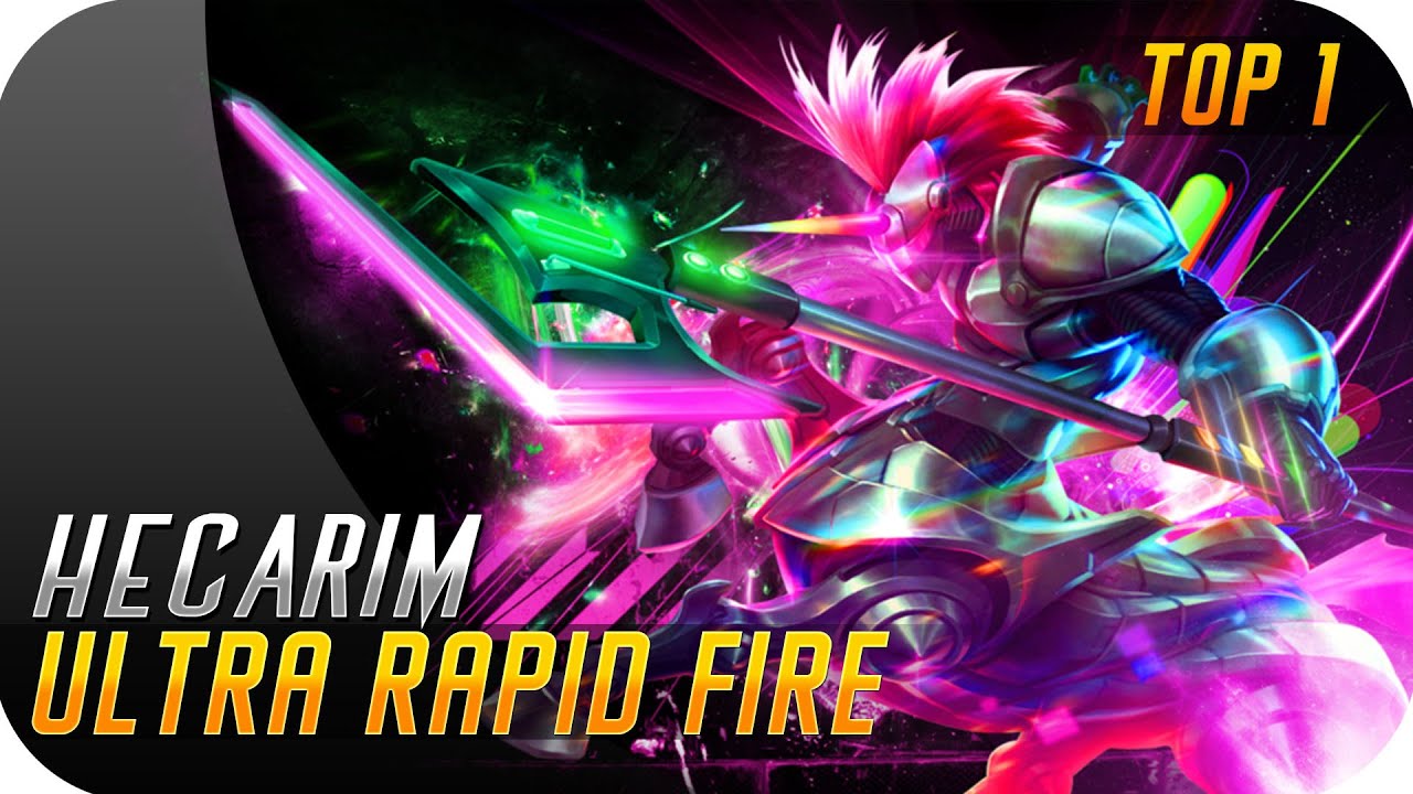 URF 2015 | TOP 1 | HECARIM | Ni un equipo malo para al PONY!!!
