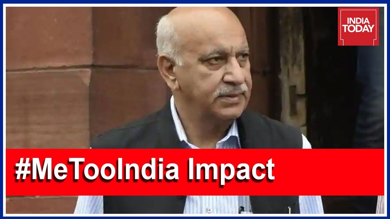 #MeTooIndia Impact : MJ Akbar Stepsdown After Sexual Harassment Allegations