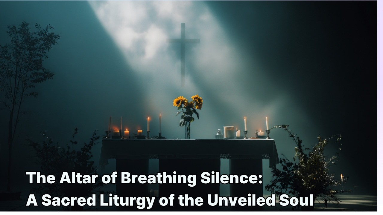 The Altar of Breathing Silence:A Sacred Liturgy of the Unveiled Soul and the Prayer of Eternal Light
