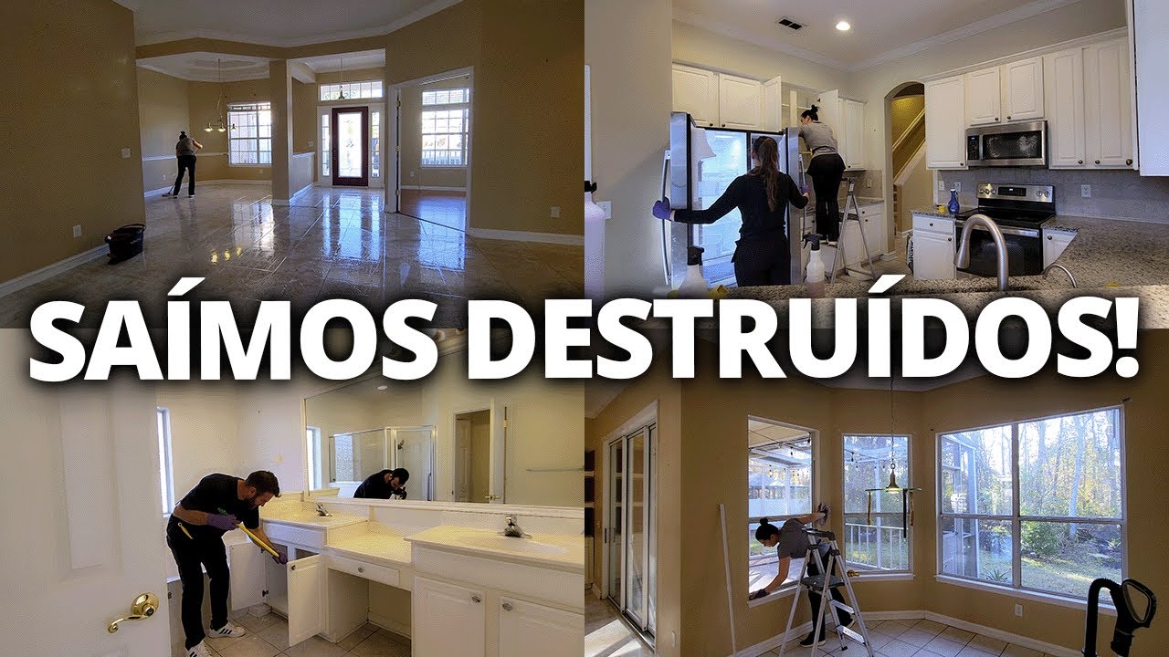 MAIS DE 5 HORAS DE FAXINA! Faxina Completa em Casa Gigante à Venda | Antes e Depois Impressionante