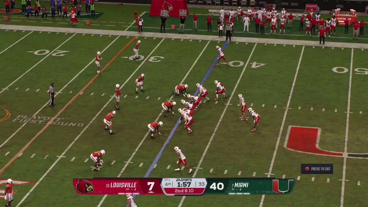 NCFP S5 Bowl Games: #10 Louisville @ #7 Miami