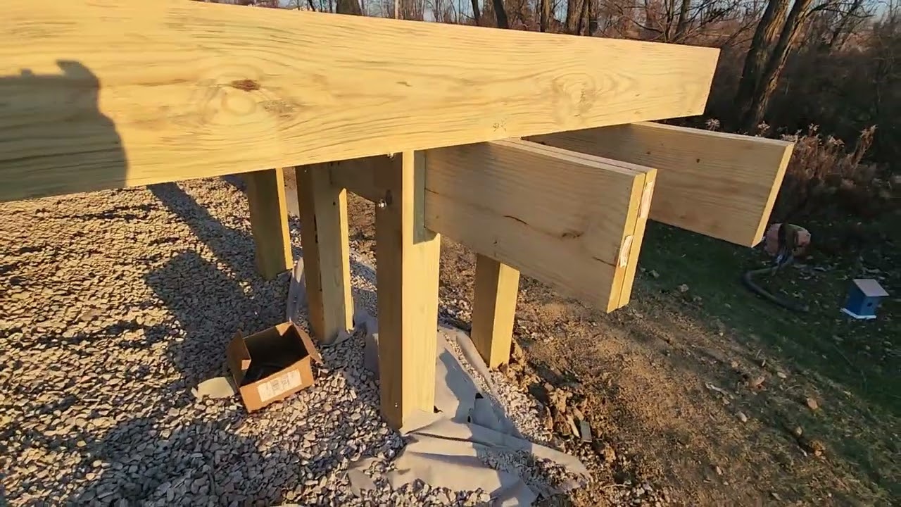Hot tub deck framing, Deck Building 101