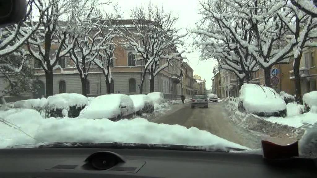 FAENZA: La nevicata del 2012