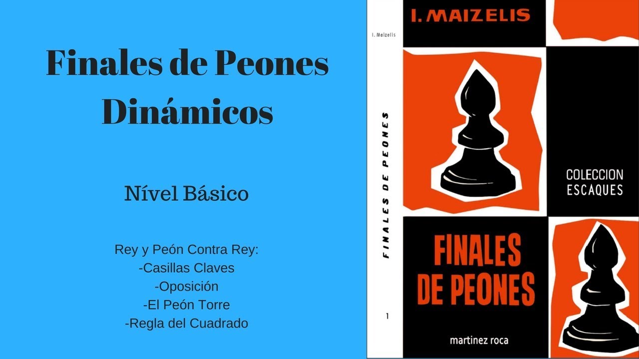 Finales de Peones ♔+♙ Dinámicos (Básico): Rey y Peón contra Rey