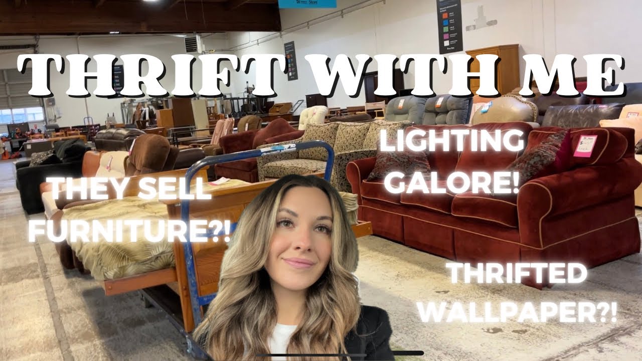 THRIFT WITH ME at the Habitat for Humanity ReStore Center