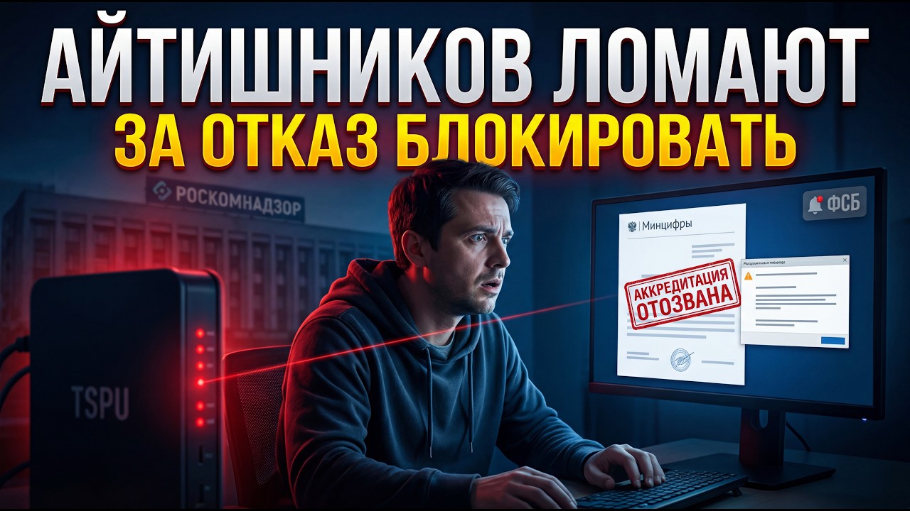 ФСБ обещала айтишникам защиту &mdash; теперь отбирает бизнес за отказ блокировать