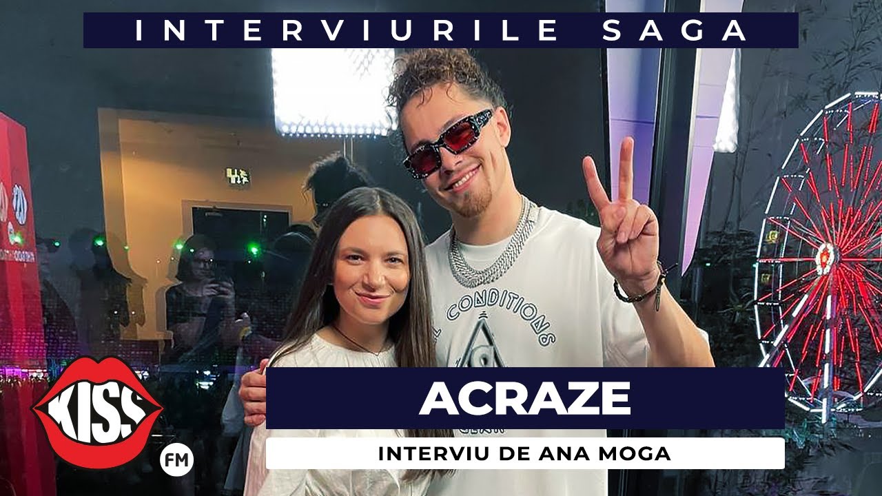 ACRAZE la SAGA Festival - Interviu de Ana Moga