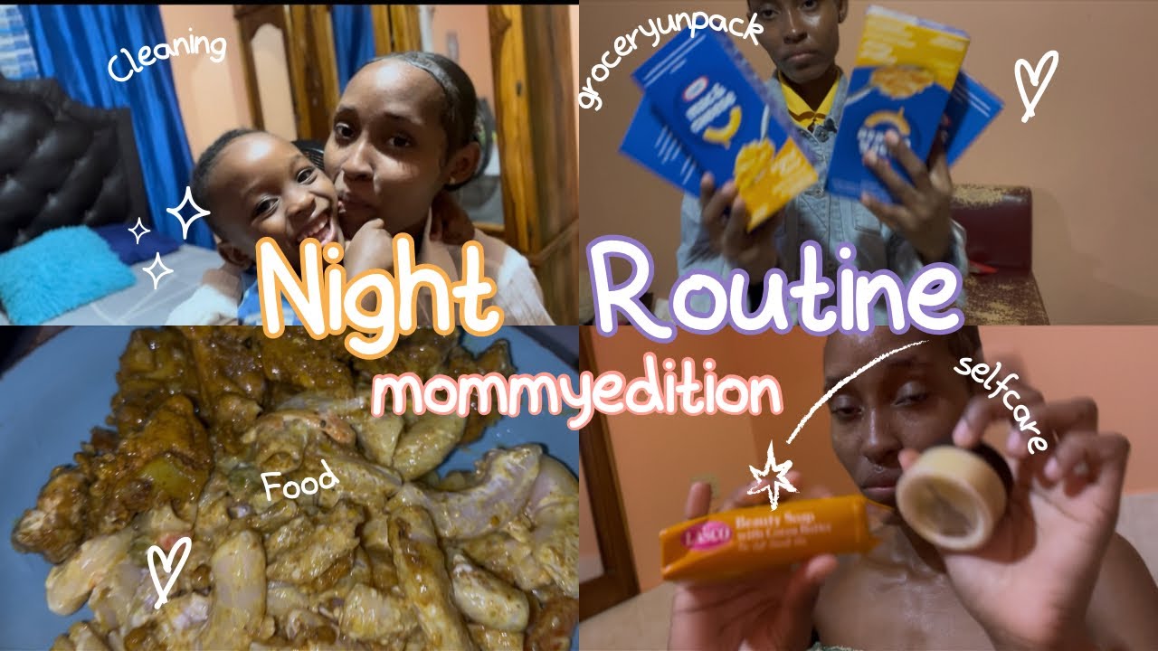 My realistic night routine as MOM🥱😴