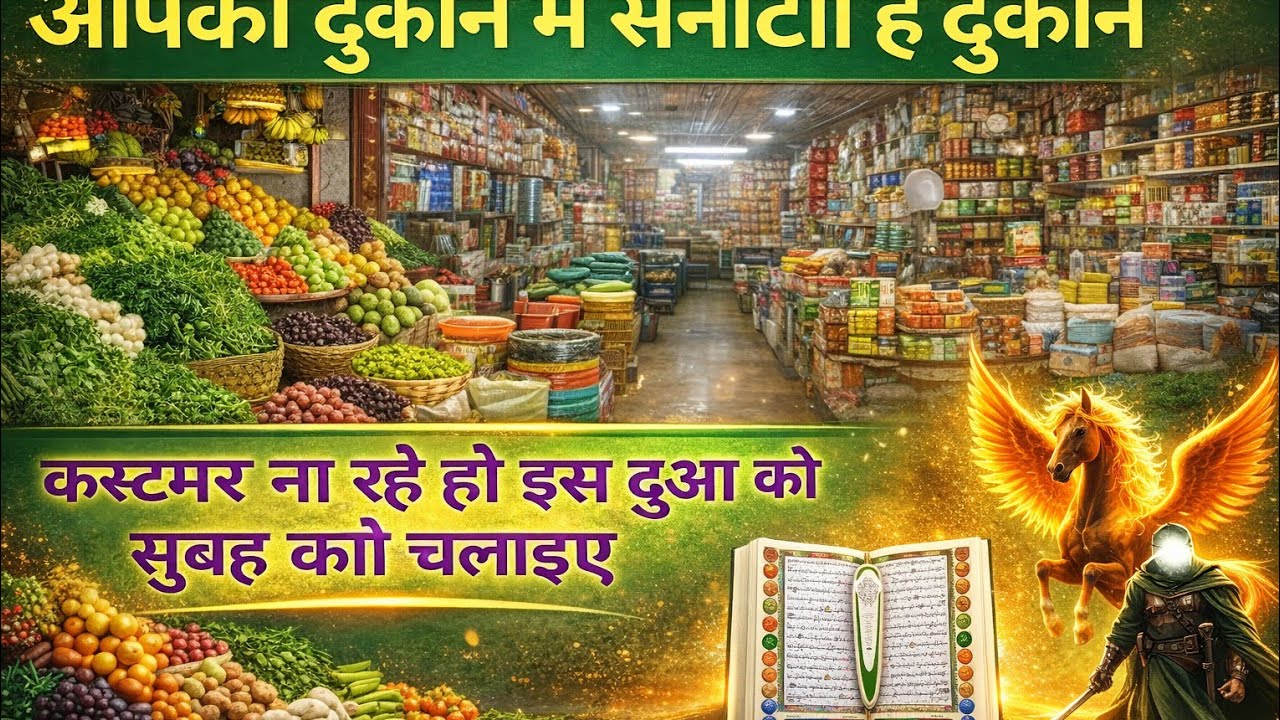 कस्टमर खुद चलकर आएँगे 🤲 ये दुआ रोज़ चलाएं | Business Dua | 20M+