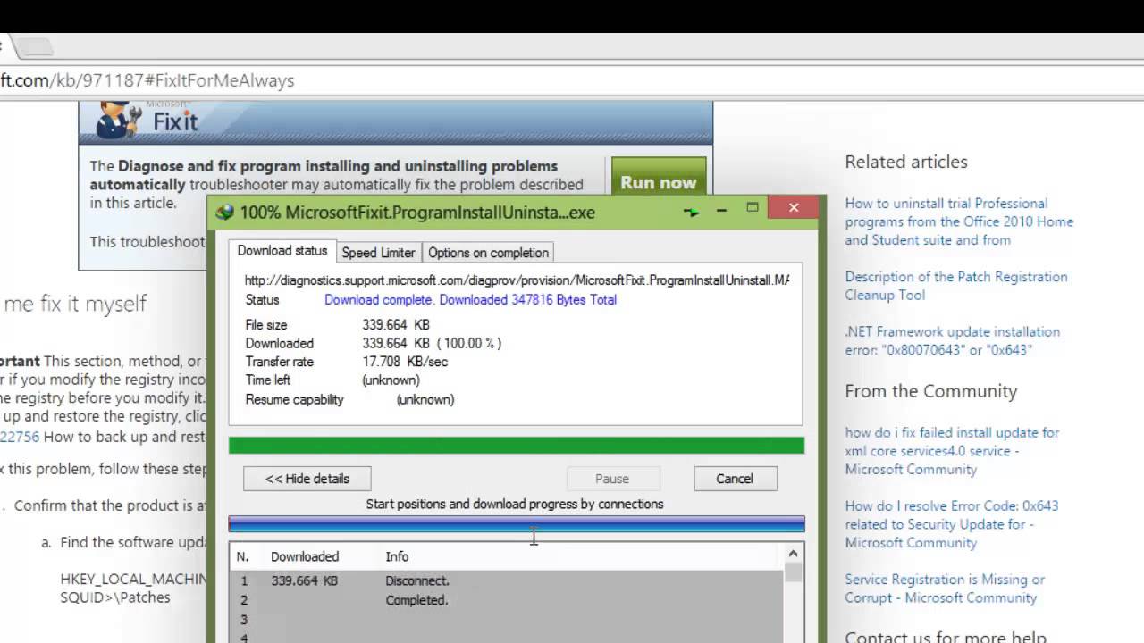 How to fix skype error 1603 while installing & Uninstall